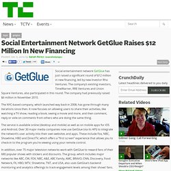 Social Entertainment Network GetGlue Raises $12 Million In New Financing