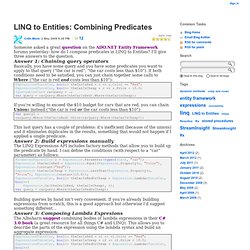 LINQ to Entities: Combining Predicates - meek