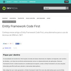 Entity Framework Code First