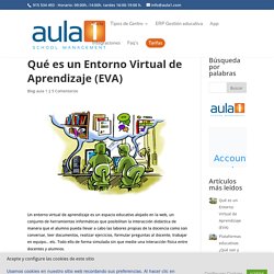 Qué es un Entorno Virtual de Aprendizaje (EVA) -