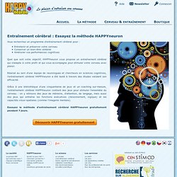 Entraînement cérébral – Méthode HAPPYneuron