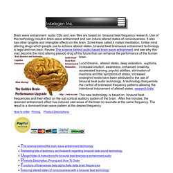 Brainwave entrainment theory, Mind Altering Brainwave Entrainment Audio Using Binaural Beat Audio Technology For Brainwave Synchronization Meditation Learning Relaxation Stress Management Lucid Dreaming enhanced learning