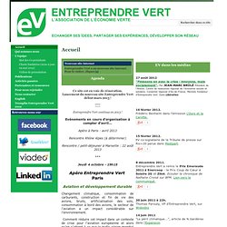 Entreprendre Vert