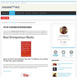 The Top 10 Inspiring Books For Entrepreneurs