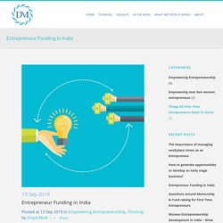 Entrepreneur Funding in India - Divya Modi