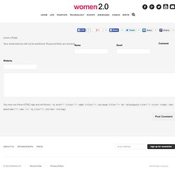Women 2.0 - Founding Startups » Investor and Entrepreneur Roundtable on April 11