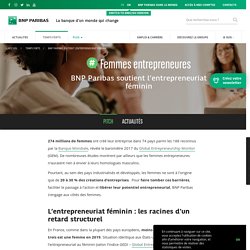 Temps fort - Femmes entrepreneures - Pitch - BNP Paribas soutient l’entrepreneuriat féminin