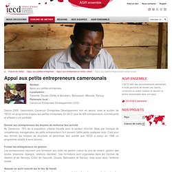 Appui aux petits entrepreneurs camerounais