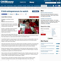 8 kid entrepreneurs to watch - Lizzie Marie Likness (4)