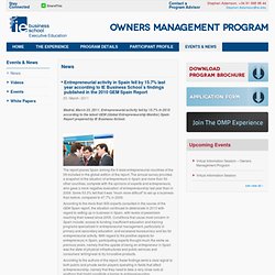 Owners and Entrepreneurs Management Program - News