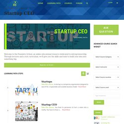 Entrepreneurship Online Course - Edfinite
