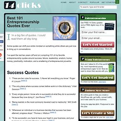 Best 101 Entrepreneurship Quotes Ever · 14 Clicks - StumbleUpon