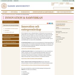 Innovation och entreprenörskap