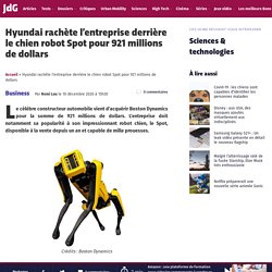 Hyundai rachète l’entreprise derrière le chien robot pour 921 millions
