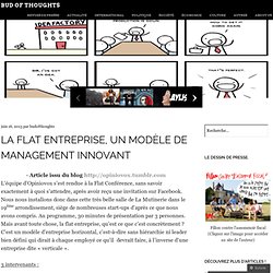 La flat entreprise, un modèle de management innovant