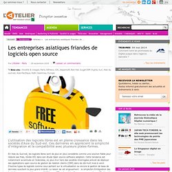 Les entreprises asiatiques friandes de logiciels open source