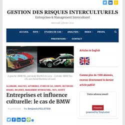 Entreprises et influence culturelle: le cas de BMW