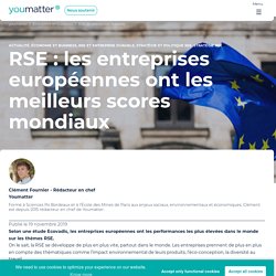 RSE : les entreprises européennes ont les meilleurs scores mondiaux