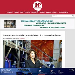 Les entreprises de l'export résistent à la crise selon l'Apex