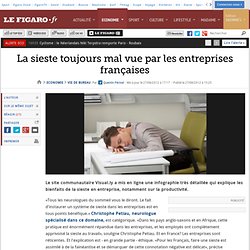 La sieste toujours mal vue par les entreprises françaises