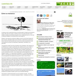 Entrer en résistance