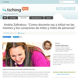 Entrevista a Andria Zafirakou