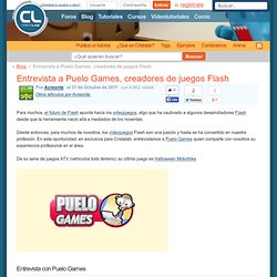 Entrevista a Puelo Games, creadores de juegos Flash