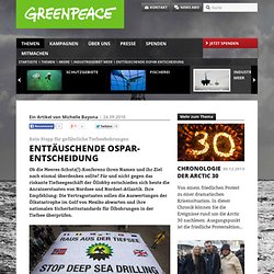 Greenpeace: gefährliche Tiefseebohrungen