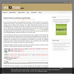 EsLoMas.com » Cómo enviar un archivo usando Ajax