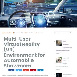 Multi-User Virtual Reality (VR) Environment for Automobile Showroom