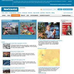 Environment news and global warming articles from New Scientist - New Scientist Environmen