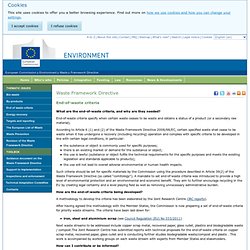 Waste Framework Directive - Environment