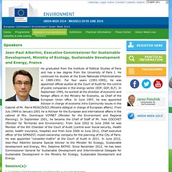 Environment - Green Week 2014 - Brussels 03-05 June 2014 - European Commission
