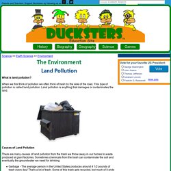 Environment for Kids: Land Pollution
