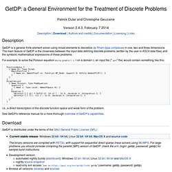 GetDP: a General Environment for the Treatment of Discrete Problems