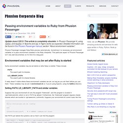 Passing environment variables to Ruby from Phusion Passenger