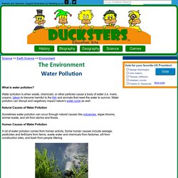 Environment for Kids: Water Pollution