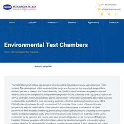 Environmental Test chambers