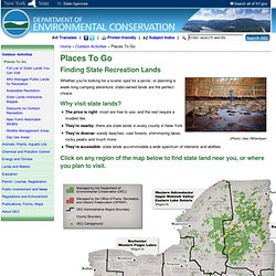 NYS Forests & Recreation