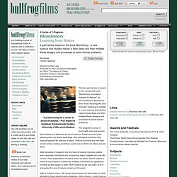 Bullfrog Films: 1-800-543-3764: Environmental DVDs and Educational DVDs