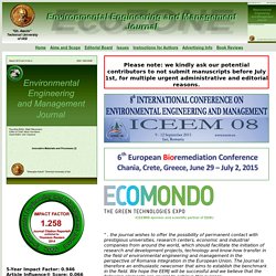 Environmental Engineering and Management Journal