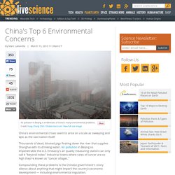 Chinas Top 6 Environmental Concerns