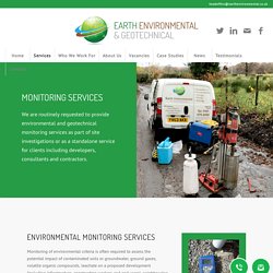 Environmental Monitoring Service