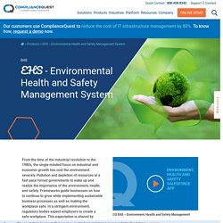 What is EHS? Why environmental health and Safety (EHS) is important?