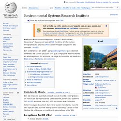 Environmental Systems Research Institute