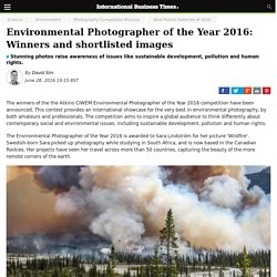 Environmental Photographer of the Year 2016: Winners and shortlisted images