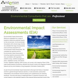 Environmental Impact Assessments (EIA)