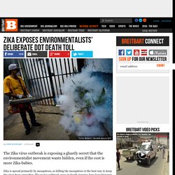 Zika Exposes Environmentalists' Deliberate DDT Death Toll