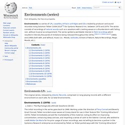Environments (series)