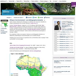 Afrique et environnement : une bibliographie indicative - Globe